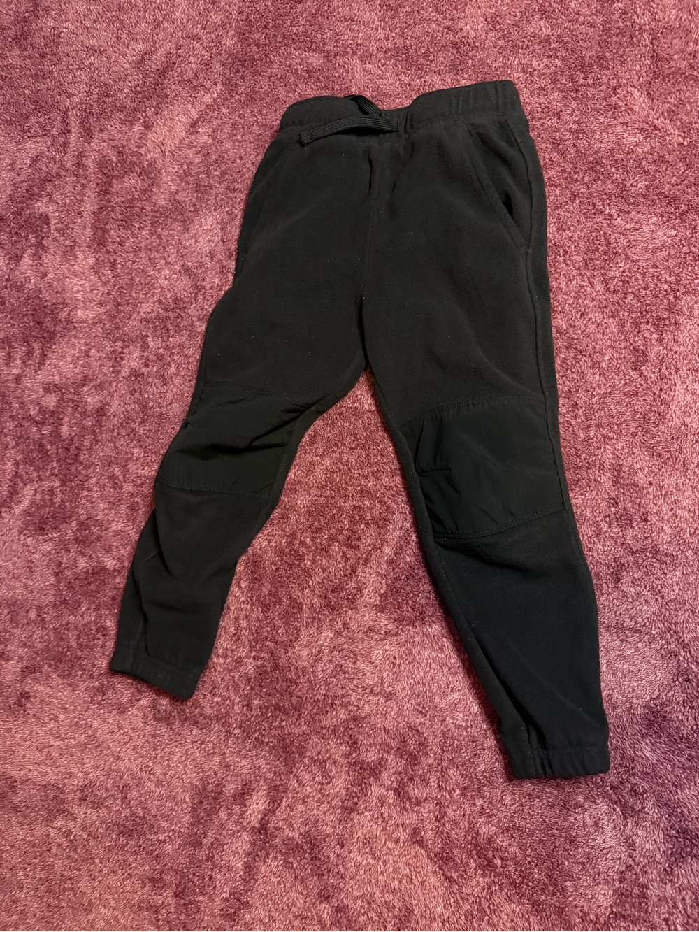 Athletic Works Black Kids Jogger Pants